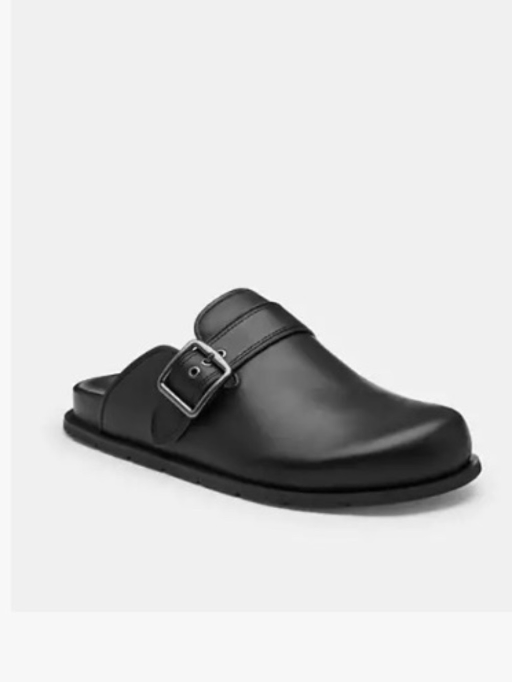 Coach Buckled Clogs